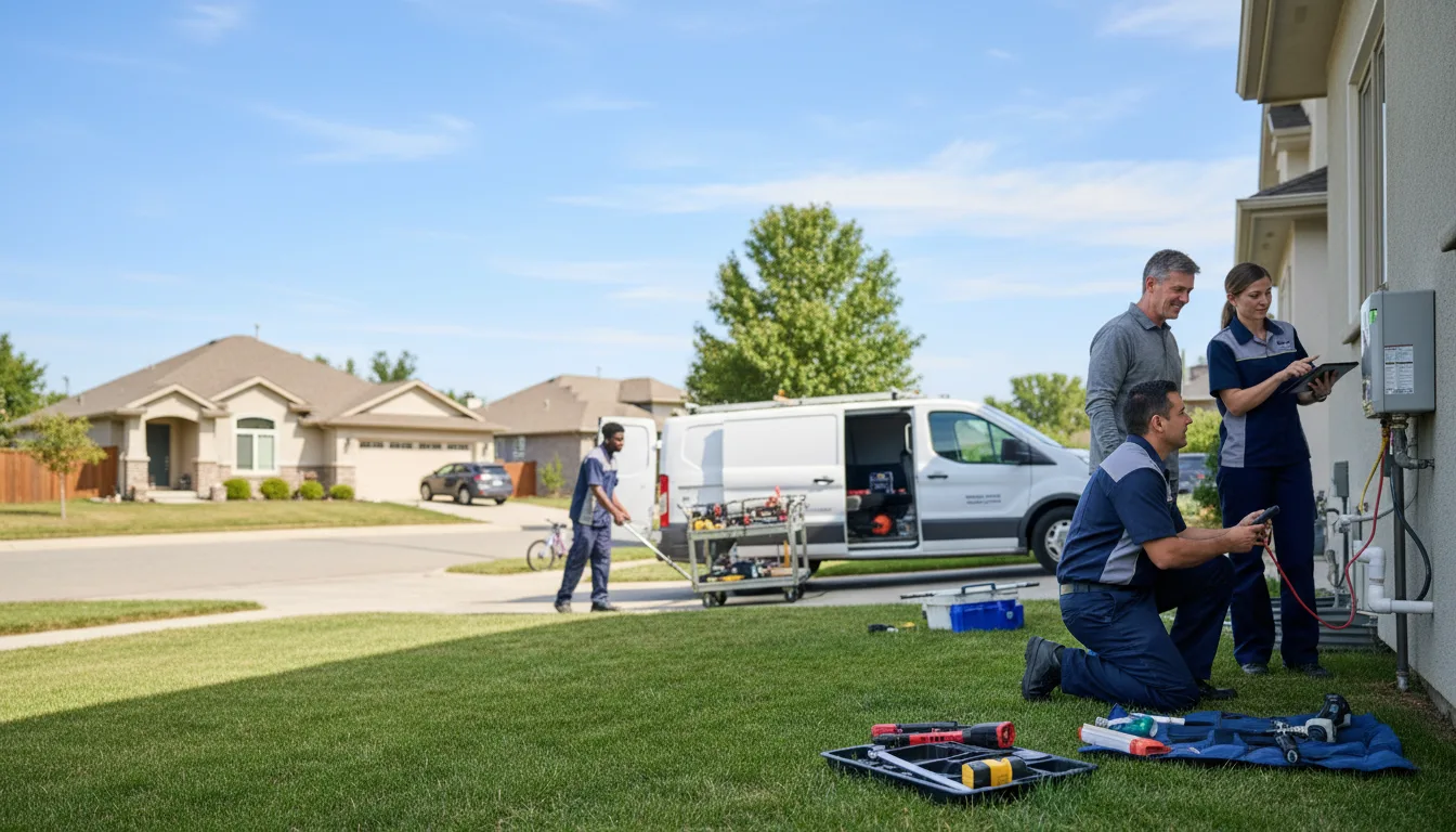 Tankless water heater service in Goree, TX